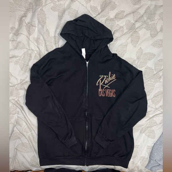 Tultex Shirts Tultex Lionel Richie Las Vegas Show Zip Up Hoodie